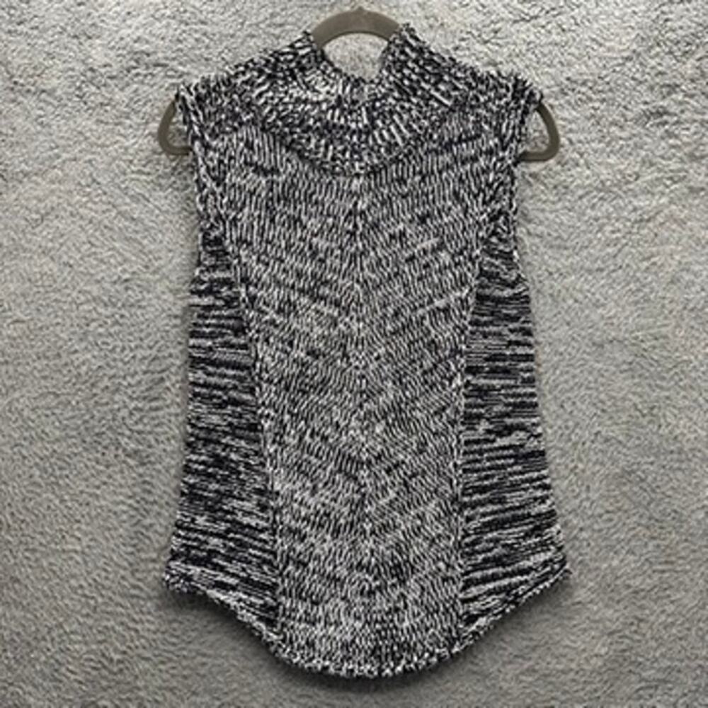 White House Black Market Small Knit Tank Top Mock Neck Comfort Layer Work